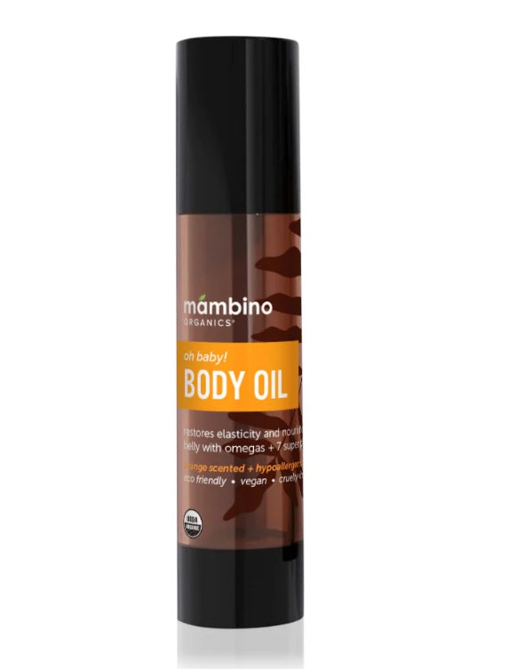 Mambino Organics Oh Baby! Anti-Stretch Body Oil 有機妊娠紋修護油 120ml