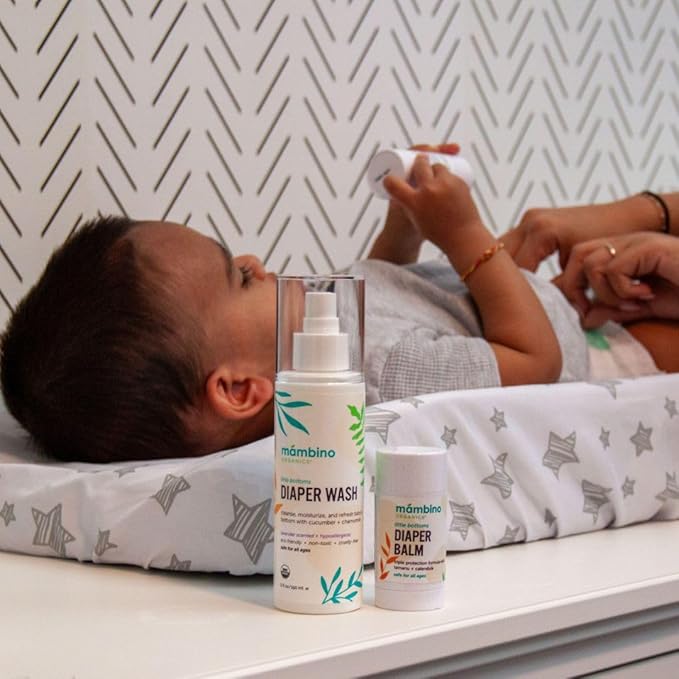 Mambino Organics Little Bottoms Diaper Area Wash 有機草本舒敏潔膚液 150ml