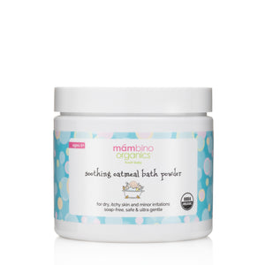 <transcy>Mambino Organics Soothing Oatmeal Bath Powder 170g</transcy>