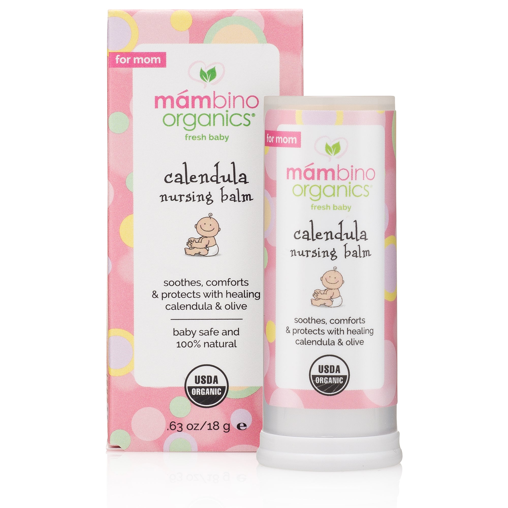 Mambino Organics Calendula Nursing Balm 有機金盞花乳頭護理霜 18g