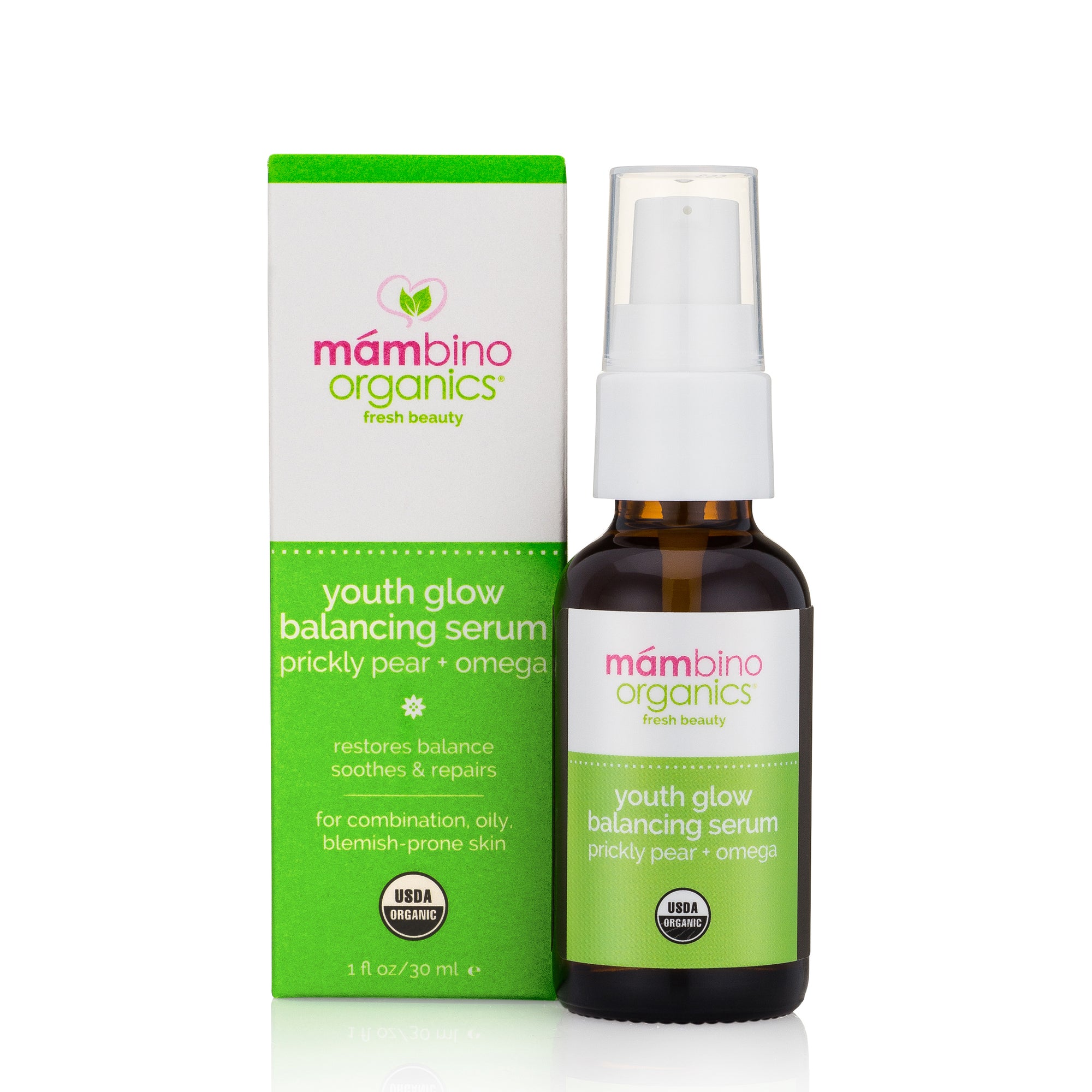 Mambino Organics Youth Glow Balancing Serum 有機美顏平衡修護精華 30ml